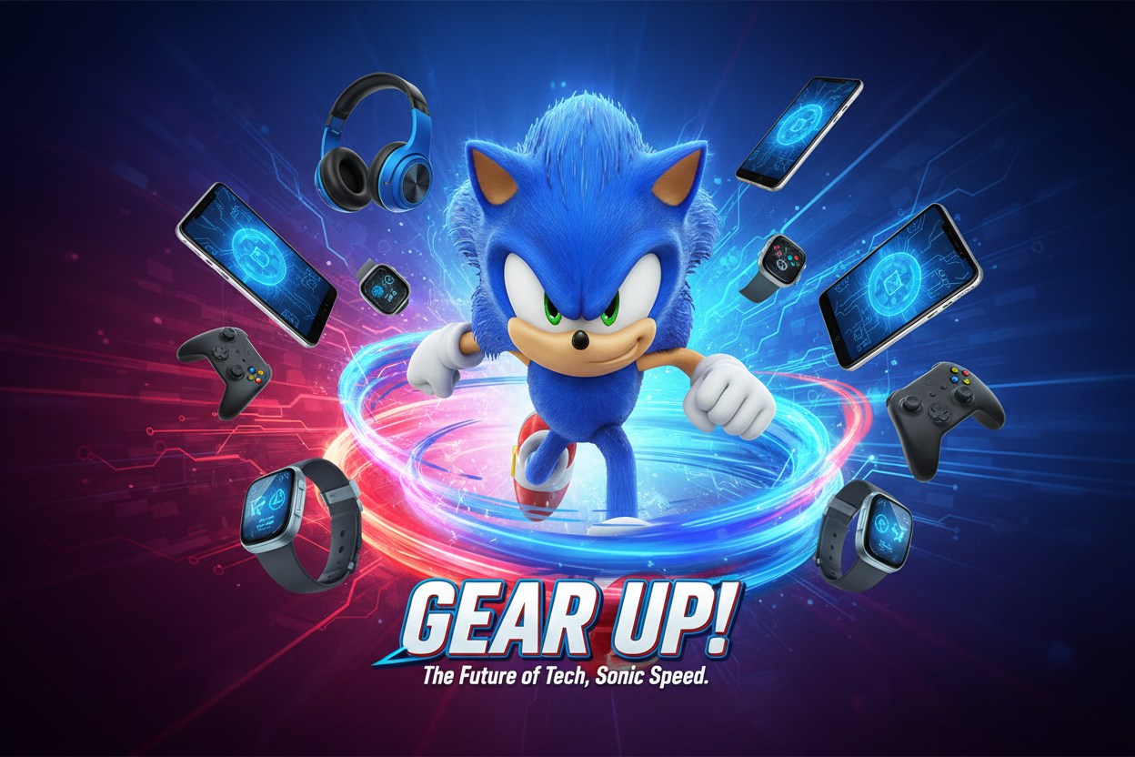 Sonic Gadget Store Banner
